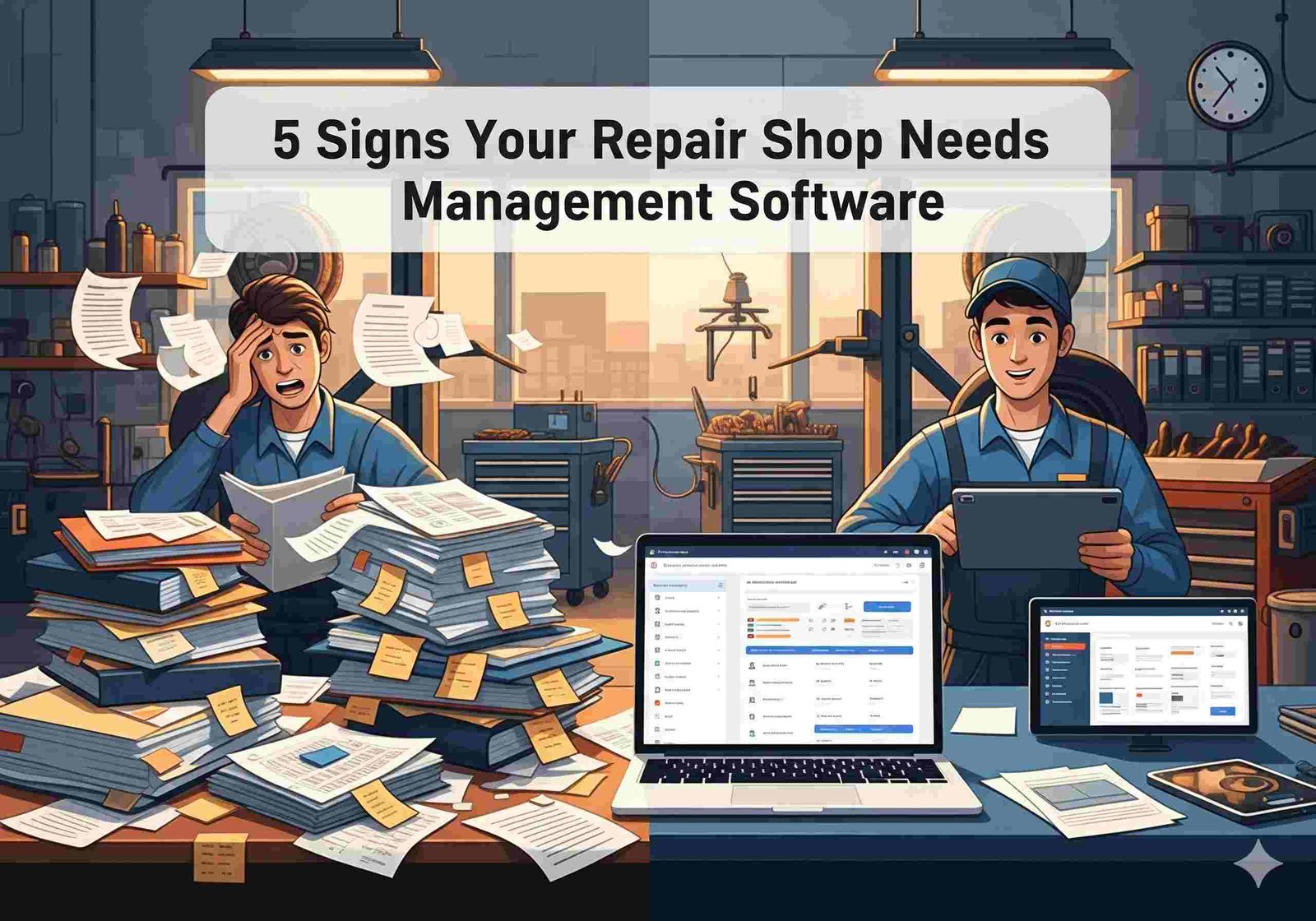 5 Signs Your Repair Shop Needs Management Software